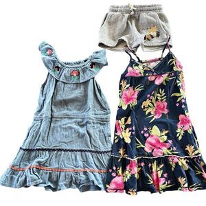 Lot of 3 Summer Clothes European Brands Little Girls Size 3-4T
